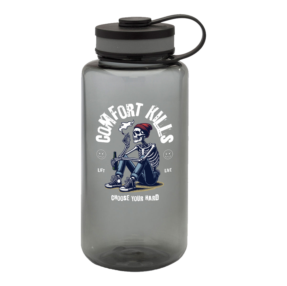 Comfort Kills Water Bottle