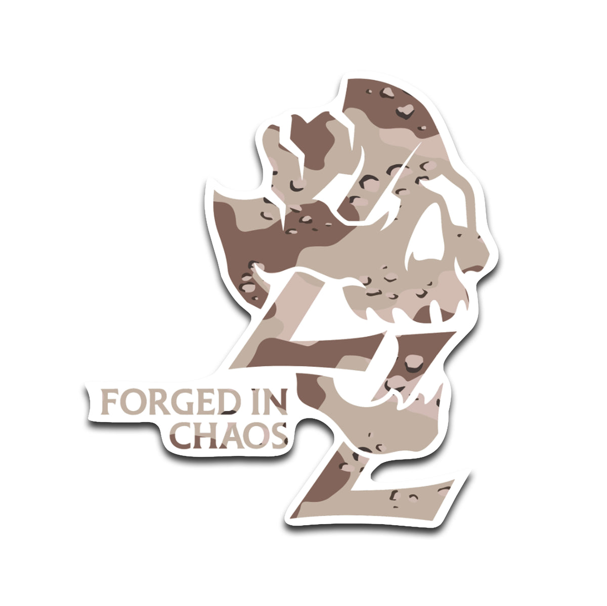 Forged In Chaos Sticker