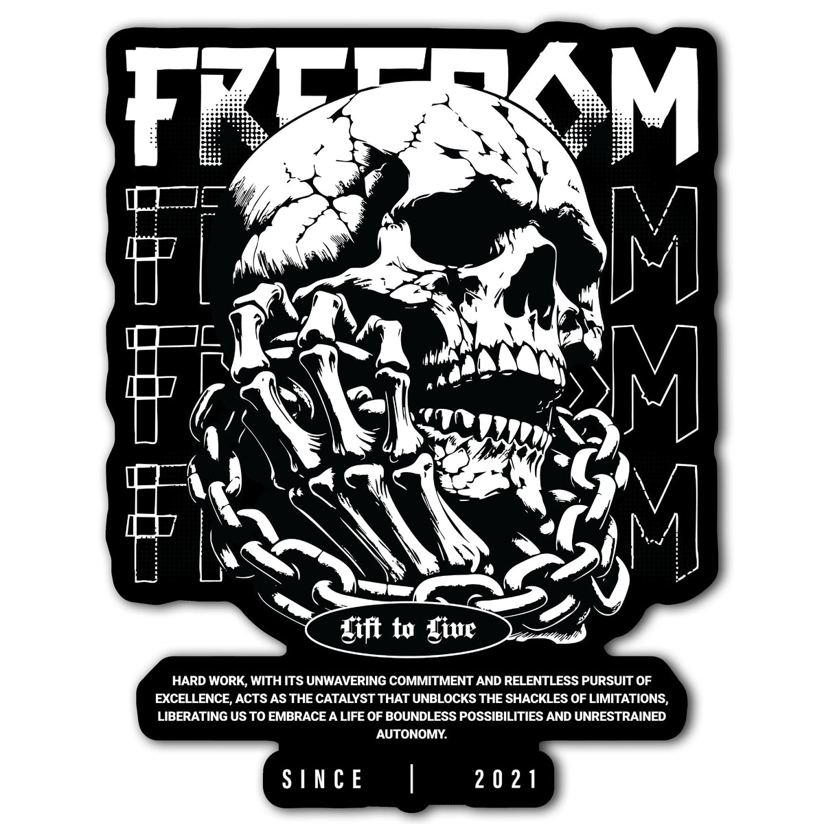Break the Chains Sticker